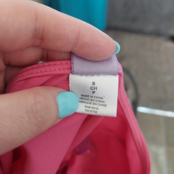 Pink sequins bling gymnastics dance Leotard bright fun cute small dollies & me - Picture 8 of 9